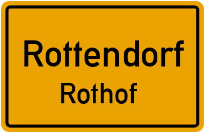 Straßenverzeichnis Rottendorf Rothof