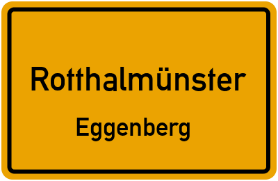 Straßenverzeichnis Rotthalmünster Eggenberg