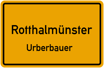 Straßenverzeichnis Rotthalmünster Urberbauer