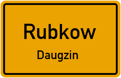 Straßenverzeichnis Rubkow Daugzin