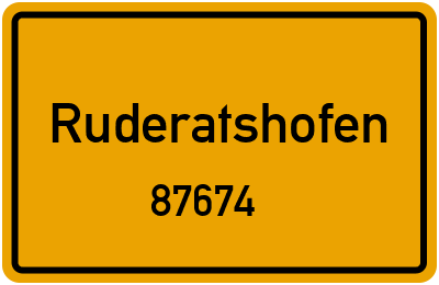 87674 Ruderatshofen