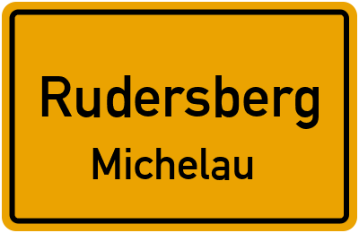 Straßenverzeichnis Rudersberg Michelau