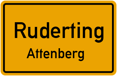 Straßenverzeichnis Ruderting Attenberg
