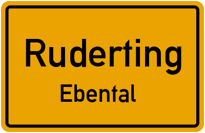 Straßenverzeichnis Ruderting Ebental