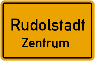 Straßenverzeichnis Rudolstadt Zentrum