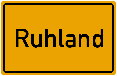 Branchenbuch Ruhland, Brandenburg