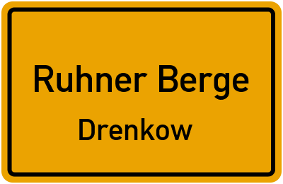 Straßenverzeichnis Ruhner Berge Drenkow