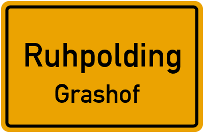 Straßenverzeichnis Ruhpolding Grashof