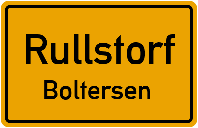 Straßenverzeichnis Rullstorf Boltersen