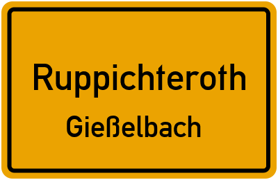 Straßenverzeichnis Ruppichteroth Gießelbach