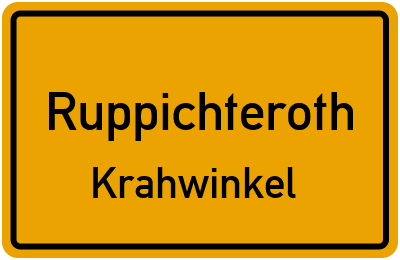 Straßenverzeichnis Ruppichteroth Krahwinkel