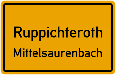 Straßenverzeichnis Ruppichteroth Mittelsaurenbach