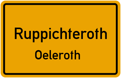 Straßenverzeichnis Ruppichteroth Oeleroth