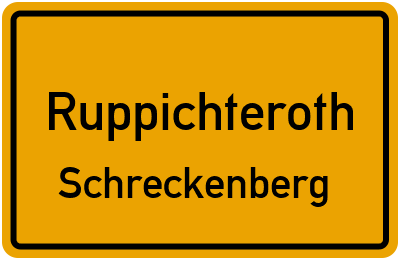 Straßenverzeichnis Ruppichteroth Schreckenberg