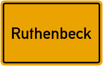 Ruthenbeck in Mecklenburg-Vorpommern