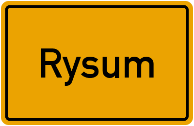 Rysum in Niedersachsen