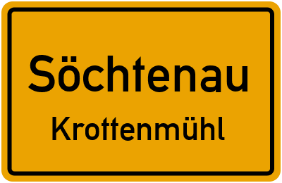 Straßenverzeichnis Söchtenau Krottenmühl