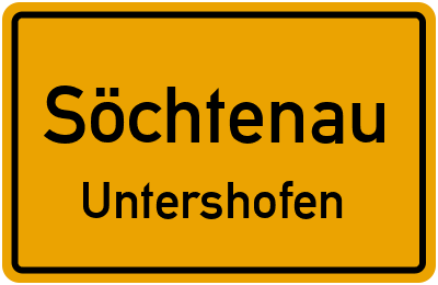 Straßenverzeichnis Söchtenau Untershofen