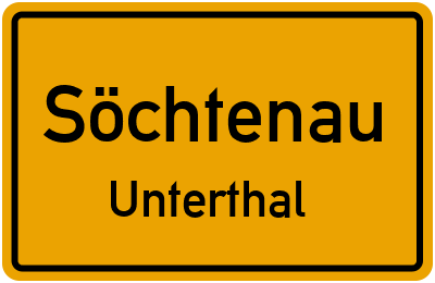 Straßenverzeichnis Söchtenau Unterthal
