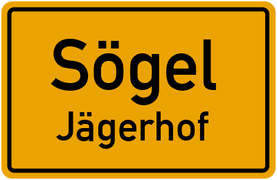 Straßenverzeichnis Sögel Jägerhof