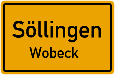 Straßenverzeichnis Söllingen Wobeck