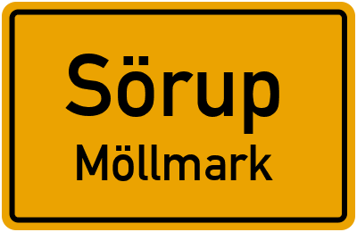 Straßenverzeichnis Sörup Möllmark