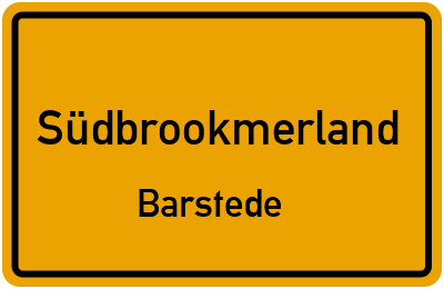 Straßenverzeichnis Südbrookmerland Barstede