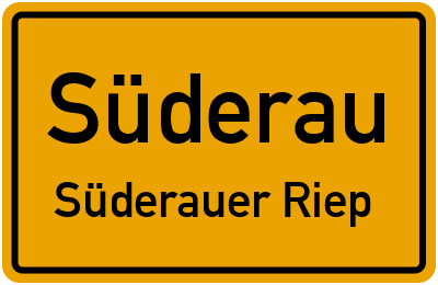 Straßenverzeichnis Süderau Süderauer Riep