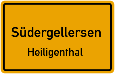 Straßenverzeichnis Südergellersen Heiligenthal