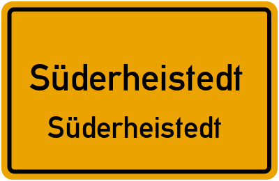 Straßenverzeichnis Süderheistedt Süderheistedt