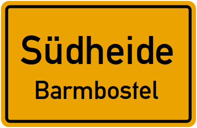 Straßenverzeichnis Südheide Barmbostel