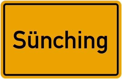 Sünching in Bayern