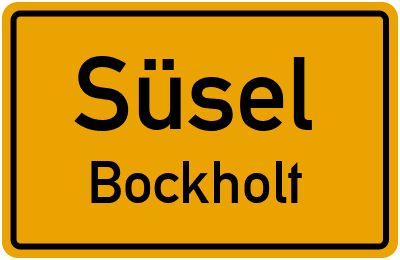 Straßenverzeichnis Süsel Bockholt
