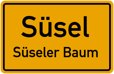 Straßenverzeichnis Süsel Süseler Baum