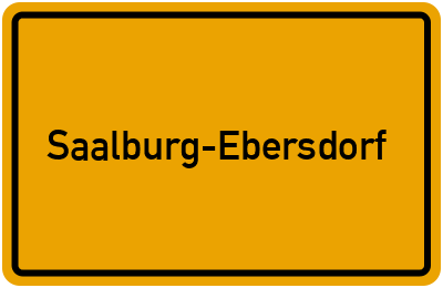 Saalburg-Ebersdorf in Thüringen erkunden
