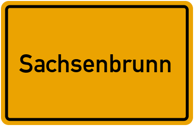 Wo liegt Sachsenbrunn?