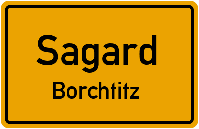 Straßenverzeichnis Sagard Borchtitz