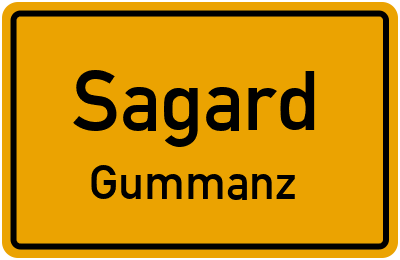 Straßenverzeichnis Sagard Gummanz