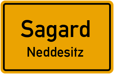Straßenverzeichnis Sagard Neddesitz
