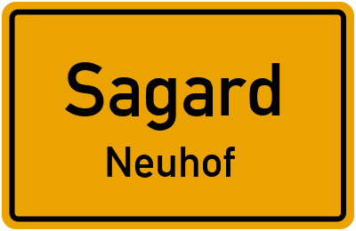 Straßenverzeichnis Sagard Neuhof