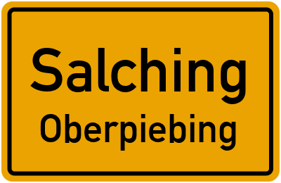 Straßenverzeichnis Salching Oberpiebing