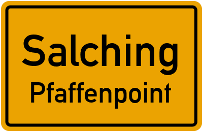 Straßenverzeichnis Salching Pfaffenpoint