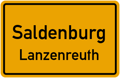 Straßenverzeichnis Saldenburg Lanzenreuth