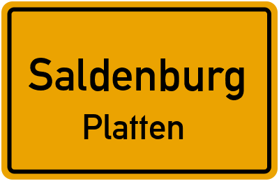 Straßenverzeichnis Saldenburg Platten