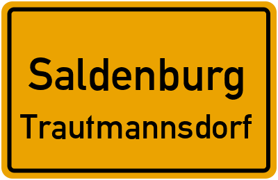 Straßenverzeichnis Saldenburg Trautmannsdorf