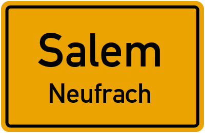 Straßenverzeichnis Salem Neufrach