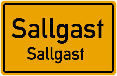 Straßenverzeichnis Sallgast Sallgast