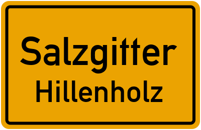 Straßenverzeichnis Salzgitter Hillenholz