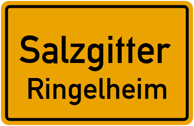 Straßenverzeichnis Salzgitter Ringelheim