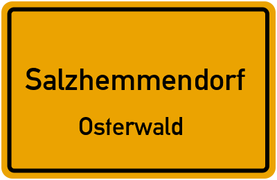Straßenverzeichnis Salzhemmendorf Osterwald